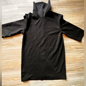 ZARA Black Turtleneck Dress - Size M